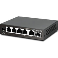 DrayTek VigorSwitch Q60x 2.5G 5-Port Fanless Switch SFP+ 10GbE DrayTek VigorSwitch Q60x 2.5G 5-Port Fanless Switch SFP+ 10GbE